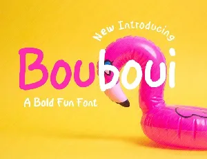 Bouboui font