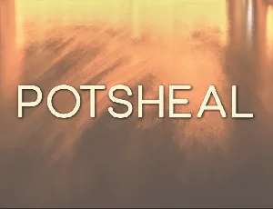 Potsheal font