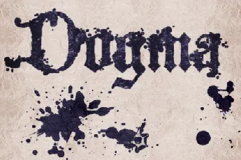 Dogma font