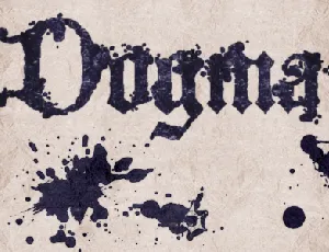 Dogma font