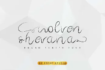 Wolven Shevana Demo font