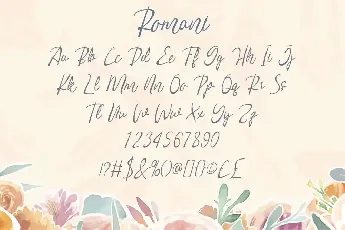 Romani font