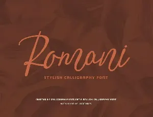 Romani font