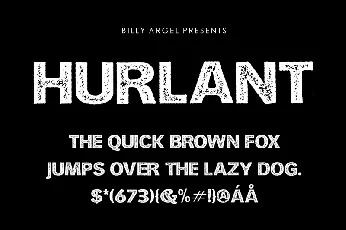 Hurlant font