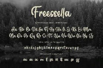 Freessella font