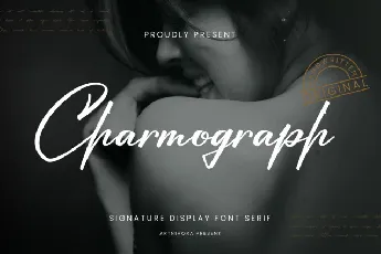 Charmograph font