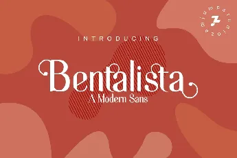 Bentalista font