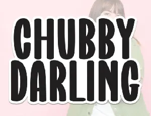 Chubby Darling Display font