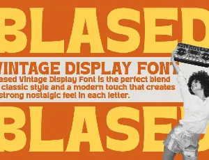 Blased font