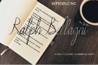 Ralph Bellagni Script font