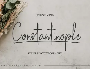 Constantinople font