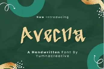 Avecna font