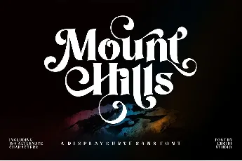 Mount Hills font