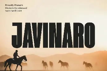 Javinaro font