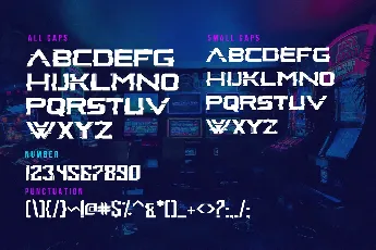 Glitch Inside font