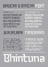 Bauchaomaicha font