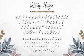 Sellby Ridge Demo font