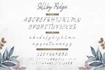 Sellby Ridge Demo font