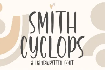 Smith Cyclops font