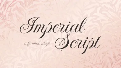 Imperial Script font