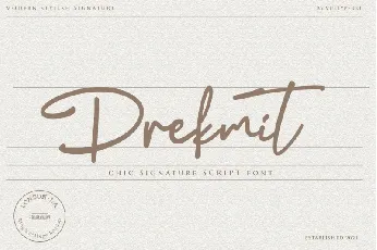 Drekmit font