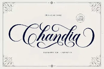 Chandia font