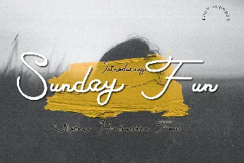 Sunday Fun font