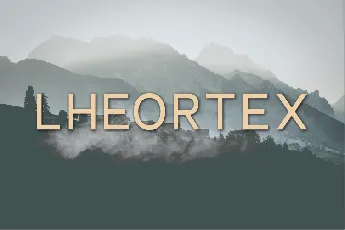 Lheortex font