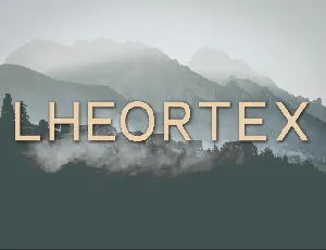 Lheortex font