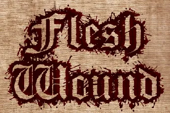 Flesh Wound font