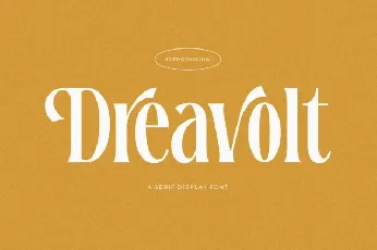 Dreavolt font