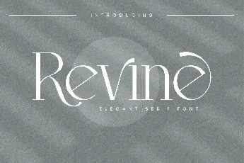 Revine font