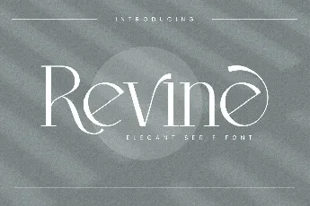 Revine font