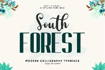 South Forest Sans & Script Duo font