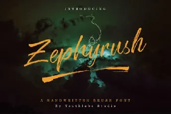 Zephyrush font