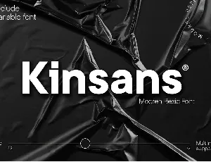 Kinsans font