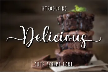 Delicious font