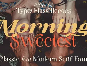 Morning Sweetest Demo font