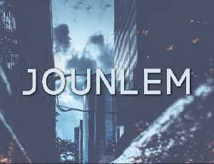 Jounlem font