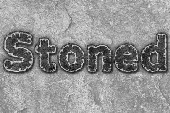 Stoned font