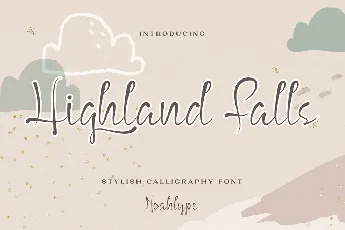 Highland Falls font