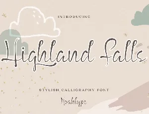 Highland Falls font