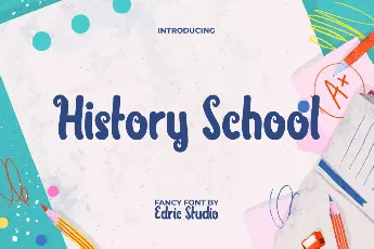 HistorySchoolDemo font