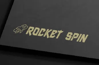 Rocket Spin font