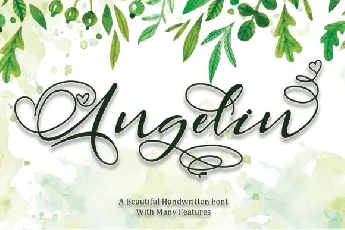 Angelin font