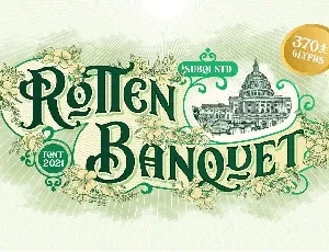 Rotten Banquet font