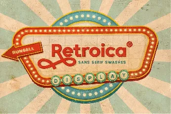 Retroica font