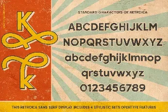 Retroica font