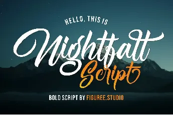 Nightfall font