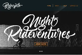 Nightfall font